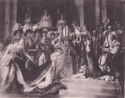Coronation of the Empress Josephine
from the painting by J. L. David